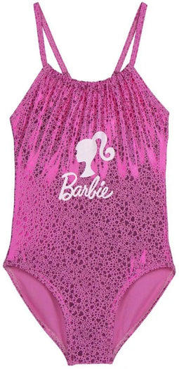 Barbie Meisjes Badpak Roze Maat 128