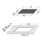 BAUKNECHT BS7160CFT - Inductiekookplaat - 4 zones 1 Flexi Duo RVS