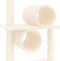 vidaXL - Kattenmeubel - met - sisal - krabpalen - 279 - cm - donkergrijs