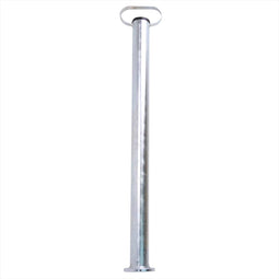 ProPlus Steunpoot - Gegalvaniseerd Staal - Ø 48 mm - 700 mm Hoog - Zilver