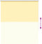 vidaXL - Rolgordijn - verduisterend - 125x175 - cm - stofbreedte - 121,6 - cm - geel