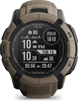 Garmin Instinct 2X Solar - Smartwatch - Zonne-energie - Tactical Edition Brons (Brons)