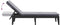 vidaXL - Ligbed - Verstelbare rugleuning - 186x60x29 cm - Antraciet