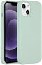 Accezz Liquid Silicone Backcover - Schokabsorberend - Blauw (iPhone 13)