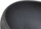 vidaXL - Opzetwasbak - ovaal - 59x40x15 - cm - keramiek - zwart - en - grijs