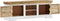 vidaXL - Tv-meubel - 110x30x40 - cm - massief - mangohout