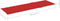 vidaXL - Ligbedkussen - 200x60x3 - cm - oxford - stof - rood