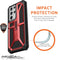 Urban Armor Gear Monarch - Smartphonehoesje - 5-laagse bescherming - Zwart