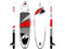 F2 Sector Red - Inflatable SUP Board - 350 cm - Rood