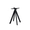 Infinity Terrastafel Zwart Frame + Riverwashed Wood HPL 70x70 cm - Essentials 120011477