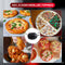 CuisineKing G1 - 3-in-1 Pizza Grill Oven - Raclette Grill en Mini-Pizza's - Zwart (6 personen)