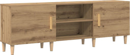 vidaXL - TV-meubel - in - Artisan - Eiken - - - 150x30x50 - cm - - - Gemaakt - van - Engineered - Wood