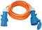 Brennenstuhl Camping Verlengsnoer - CEE Verlengkabel 5m H07RN-F 3G2,5 - Spatwaterdicht IP44 - Oranje