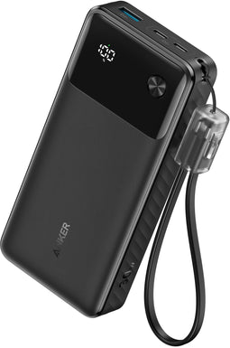 Anker Power Bank - 20.000mAh - 30W PD Snelladen - Zwart