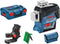 Bosch GLL 3-80 CG Professional - Laserlevel - 3 x 360° groen - IP54