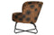 WOOOD Bloom Fauteuil - Fluweel - Honing Geel - 72x69x70
