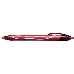 Bic Gel-ocity Quick Dry gelroller, rood 12 stuks