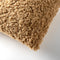 Dutch Decor CATO - Kussenhoes 45x45 cm – getuft - heerlijk zacht – met teddy krullen – Affogato – beige - met rits