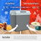 tectake® Elektrische Koelbox 32L - Koel- en warmhoudfunctie - ECO-modus - Grijs