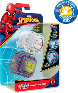 Marvel Spider-Man Battle Cube - Spider-Gwen VS Green Goblin - Battle Fidget Set