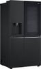 LG GSGV81EPLL - Amerikaanse koelkast - 635 liter - Water- en ijsdispenser - Zwart