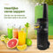 Ocina Mini Slowjuicer - Sapcentrifuge - Antidrup - Zwart