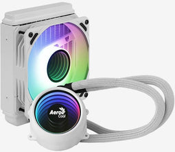 Aerocool Mirage L120 - Verkoelingskit - 120mm radiator - Multi-color (LED) - Wit