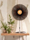 GOOD&MOJO Wandlamp Kalimantan - Bamboe/Zwart - Ø60cm - Binnen Modern