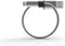 FuseChicken Armour Loop - USB naar Lightning kabel - 0,13 m - Zilver