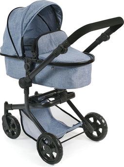 Bayer Chic 2000 - Combi Poppenwagen Mika - Blue Jeans