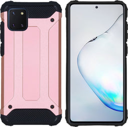 iMoshion Hoesje Geschikt voor Samsung Galaxy Note 10 Lite Hoesje - iMoshion Rugged Xtreme Backcover - Rosé