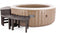 Intex Spa Bank Set - Hottub Accessoire - Lichtgewicht en Inklapbaar - Bruin