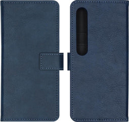 iMoshion Hoesje Geschikt voor Xiaomi Mi 10 Pro / Mi 10 Hoesje Met Pasjeshouder - iMoshion Luxe Bookcase - Donkerblauw