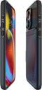 Spigen Slim Armor CS - Back Cover - Valbescherming met opbergvak - Grijs