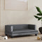 vidaXL - Hondenmand - 80x45x30 - cm - fluweel - donkergrijs