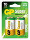 GP D - Alkaline Batterijen - Verbeterde formule voor lange gebruiksduur - Multi (2 stuks)
