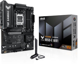 ASUS TUF GAMING B850-E WIFI - Moederbord - AMD B850 Socket AM5 DDR5 256 GB 7.1 kanalen WiFi 6E Bluetooth 5.3
