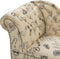 NIMES - Chaise longue - Beige - Linkerzijde - Polyester