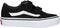 VANS YT Ward V - Lage sneakers - Suède/Canvas - Zwart/Wit (2023) - Maat 28