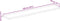 vidaXL - Tafelblad - met - natuurlijke - rand - 180x40x3,8 - cm - massief - mangohout
