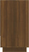 vidaXL - Dressoir - 70x41x75 - cm - bewerkt - hout - bruin - eikenkleur