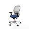 Piqueras y Crespo 2D086N0 - Bureaustoel - Verstelbare hoogte met armleuning - Marineblauw