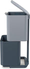 Joseph Joseph Totem 2.0 - Prullenbak - 60 l - 2 compartimenten - Oceaan