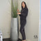 X Loungewearset Zwart - maat S