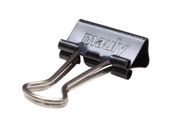 MAUL - Papierklem maul foldback 215 19mm zwart 12 stuks