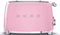 Smeg TSF03PKEU - Broodrooster - 4 brede sleuven 2000 W - Roze