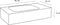 Differnz Bombai black - Natuurstenen wasbak - 40 x 22 x 9 cm - Antraciet