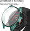imoshion Screenprotector - Geschikt voor Samsung Galaxy Watch 4 44mm - Full Cover Hard Case / Beschermend Hoesje - Donkergroen