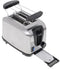 Adler AD 3222 - Broodrooster - 1000W 2 sneden - Roestvrij staal