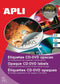 Stickers/Etiketten Apli Cd/Dvd Wit